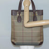 Secondhand Burberry Nova Check Tote Canvas and