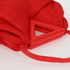Secondhand Bottega Veneta Point Shoulder Bag Chunky Knit Fabric