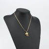 Secondhand Christian Dior CD Ribbons Pendant Necklace