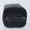 Secondhand Chanel Vanity pouch Black Leather Bags