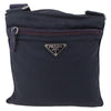 Secondhand Prada Front Pocket Messenger Bag Tessuto