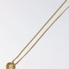 Secondhand Christian Dior CD Pendant Necklace Gold-plated