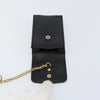 Secondhand Chanel Vintage CC Phone Holder Crossbody Bag Caviar