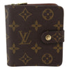 Louis Vuitton Compact Zippe Wallet Monogram Canvas