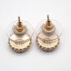 Secondhand Chanel CC Round Earrings