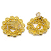 Secondhand Chanel Vintage Round CC Clip-On Earrings