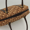 Christian Dior Vintage CD Trotter Handbag Canvas