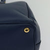 Prada Front Pocket Double Zip Lux Tote Saffiano Leather