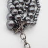 Secondhand Chanel CC Charm Bracelet Faux Pearls and