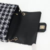 Secondhand Chanel Square Classic Single Flap Bag Quilted Tweed
