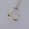 Secondhand Tiffany & Co. Elsa Peretti Open Heart Pendant Necklace Sterling
