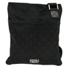 Secondhand Versace Messenger Bag Black Canvas Bags
