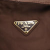 Secondhand Prada Metal Handles Tote Tessuto