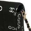Secondhand Chanel Chocolate Bar Flap Bag Quilted Printed