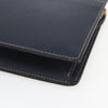 Secondhand Celine Clutch Bag Navy Leather Accessories
