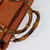 Secondhand Gucci Vintage Bamboo Front Pocket Tote