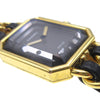Chanel Premiere Rock Quartz Watch Plated Metal and Leather