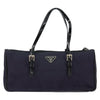 Prada Baguette Shoulder Bag Quilted Tessuto with Leather
