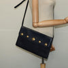 Burberry Flap Shoulder Bag Canvas