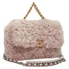 Chanel shearling pink shearling