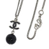 Secondhand Chanel CC Necklace Silver Metal Jewelry