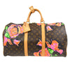 Louis Vuitton Keepall Bag Limited Edition Monogram Roses