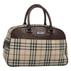 Secondhand Burberry Nova Check Bowling Bag