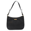 Secondhand Burberry Shoulder Bag Black Leather Bags