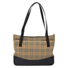 Secondhand Burberry Nova Check Tote canvas check pattern
