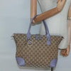 Secondhand Gucci Convertible Belted Tote GG Canvas with