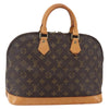 Louis Vuitton Alma Handbag Monogram Canvas