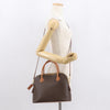 Secondhand Celine Vintage Macadam Handbag Canvas and