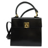 Celine Vintage Convertible Turnlock Top Handle Bag Leather