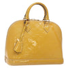 Louis Vuitton Alma Handbag Patent Leather