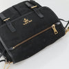 Secondhand Prada Double Buckle Flap Messenger Bag Tessuto