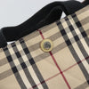 Secondhand Burberry Nova Check Tote canvas check pattern