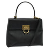 Secondhand Salvatore Ferragamo Gancini Convertible Top Handle Bag
