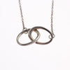 Secondhand Tiffany & Co. Elsa Peretti Double Loop Pendant Necklace Silver 925