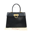 Secondhand Salvatore Ferragamo Gancini Convertible Top Handle Bag