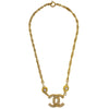 Secondhand Chanel Multistrand CC Logo Necklace