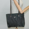 Secondhand Prada Vintage Chain Tote Tessuto