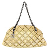 Secondhand Chanel Just Mademoiselle Bag Woven Stitch Patent