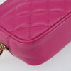 Versace Medusa Icon Front Slip Pocket Camera Bag Quilted Leather