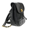 Secondhand Chanel Vintage Backpack Black Leather Bags