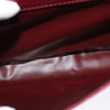 Secondhand Celine Circle logo Burgundy Leather Bags