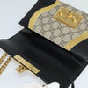 Secondhand Gucci Padlock Shoulder Bag GG Coated Canvas and
