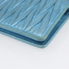 Miu Miu Matelasse Wallet Leather