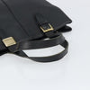 Secondhand Burberry Vintage Handbag Black Leather Bags