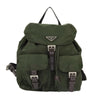 Secondhand Prada Double Front Pocket Backpack Tessuto