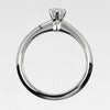 Secondhand Tiffany & Co. Tiffany Setting Solitaire Ring Platinum with RBC Diamond F/VVS1